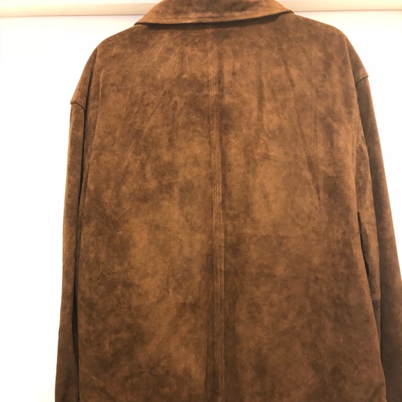 Banana Republic Genuine Leather Suede Jacket - Picture 3 of 5